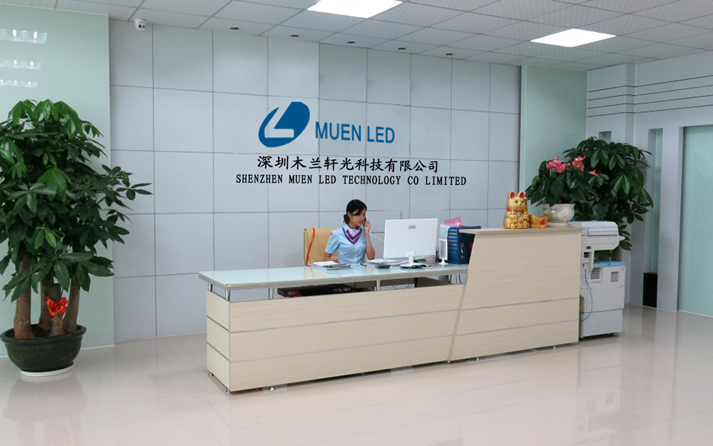 shenzhen MUENLED Co., Ltd ligne de production en usine
