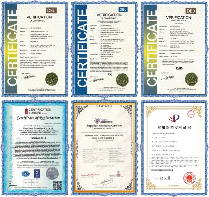 P10 armoire d'&eacute;cran ext&eacute;rieur &agrave; LED 960x960 mm 18