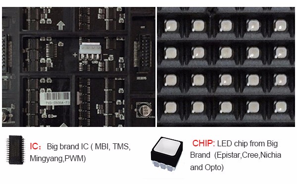 P3.91 Module d'&eacute;cran LED pour int&eacute;rieur 3
