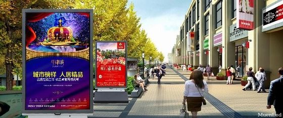 Écran publicitaire LED d'intérieur P2.5 de 55 pouces
