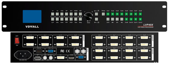 LVP404 Processeur vidéo LED Contrôleur LED DHL