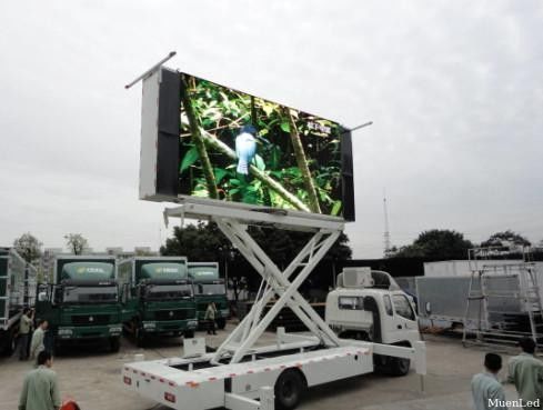 Camion LED publicitaire MUENLED-V6 / Camion LED, Camion LED mobile, Camion publicitaire, Vidéo mobile