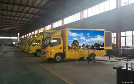 Écran d'affichage mené par camion mené mobile