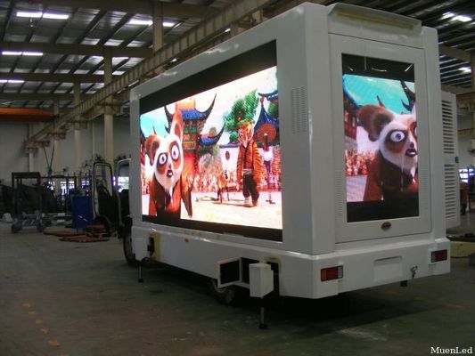 Écran d'affichage mené par camion mené mobile