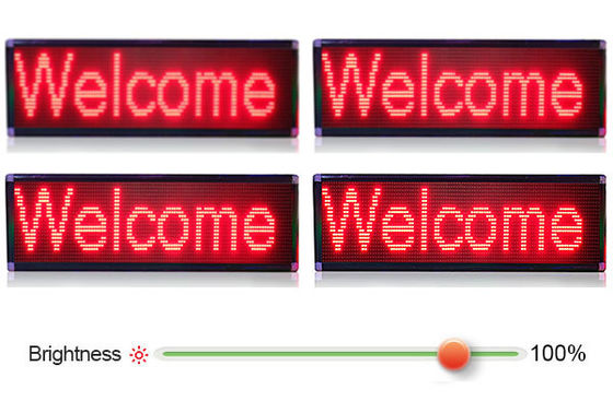 P10 Affichage de panneaux à LED monocouleur 960*160 mm ((rouge, jaune, vert, bleu, blanc)