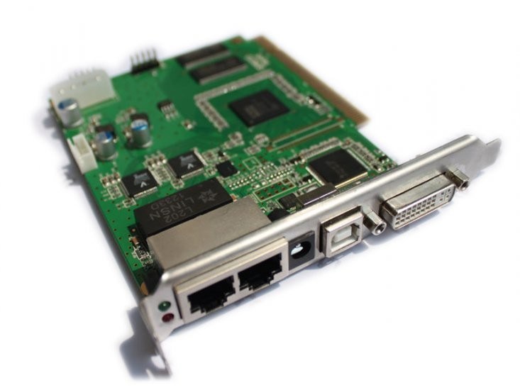 Carte d'envoi LED Linsn DS802 pour écran LED double couleur