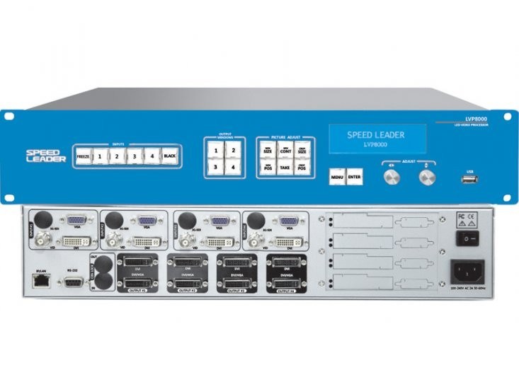 Speadleader Seamless Switcher DVX802 Livraison gratuite DHL
