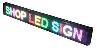 Panneau d'affichage LED P10, 1-8 lignes 192x64 couleurs