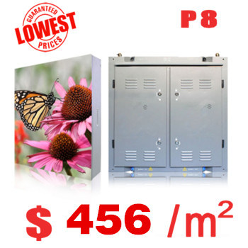 Écran LED extérieur P8 Prix fixe le plus bas